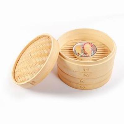 YH22-BTH BAMBOO STEAMER with Thicken Reseau